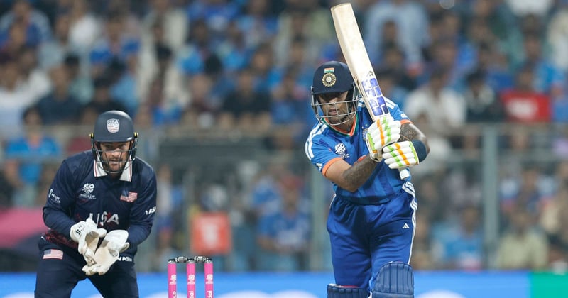 भारतले अमेरिकालाई दियो १६२ रनको लक्ष्य