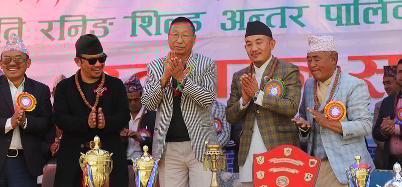 ५४ स्वर्णको प्रतिस्पर्धा सकिँदा मैवाखोलाको अग्रता कायमै