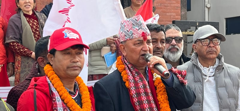 एमालेले देश बनाउने काम गर्छ, बिगार्ने काम गर्दैन : ईश्वर पोखरेल