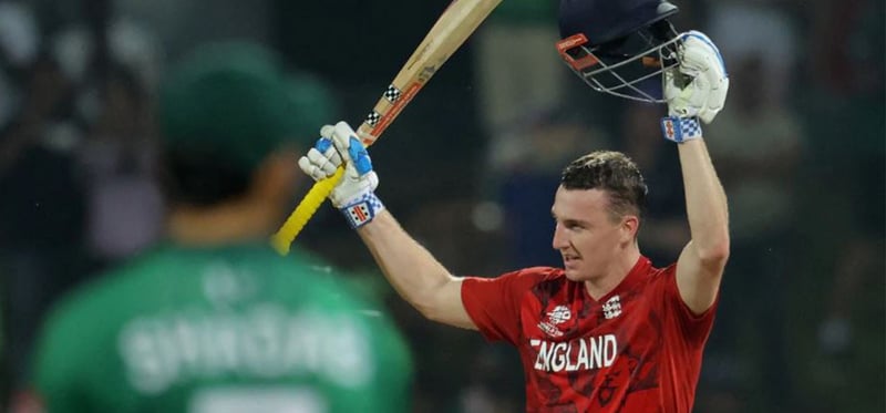 टी-२० विश्वकप : ब्रुक शतक बनाउने पहिलो कप्तान, इङ्ल्यान्ड लगातार पाँचौं पटक सेमिफाइनलमा