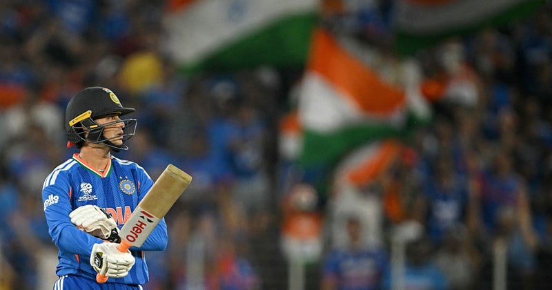 पावरप्लेमा भारतको विस्फोटक ब्याटिङ, अभिषेकले बनाए १८ बलमै अर्धशतक