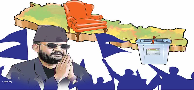 बालेन्द्रको राजनीतिक बल