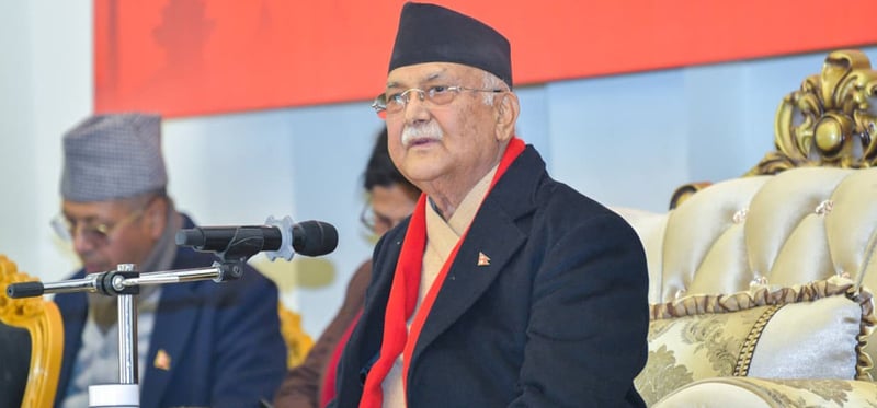 कथित जाँचबुझ आयोगको नाट्यमञ्चन पनि अन्ततः पटाक्षेप भयो : ओली (पूर्णपाठ)