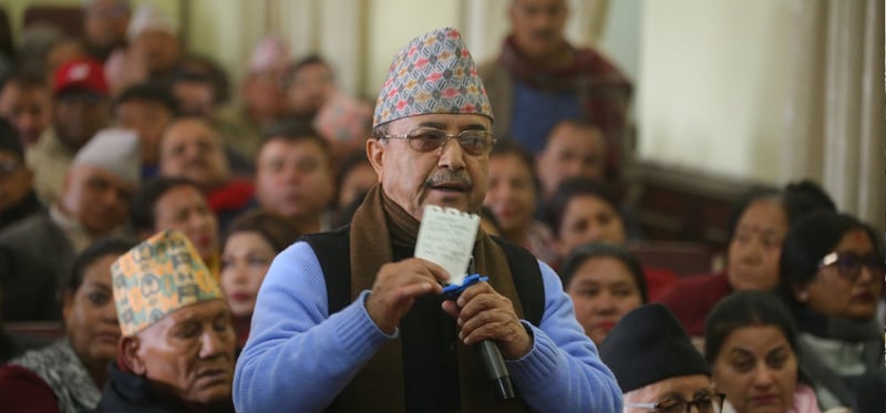 जनताको हितलाई केन्द्रमा राखेर संविधान संशोधन हुनुपर्छः नेता खड्का