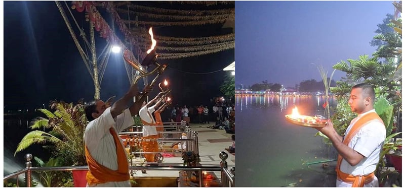 सभ्यता-संस्कृतिको सङ्गम ‘महागंगा आरती’