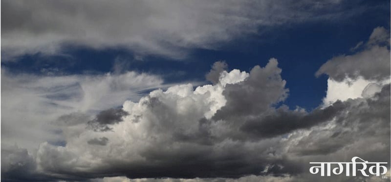 काठमाडौंमा मुसलधारे वर्षा