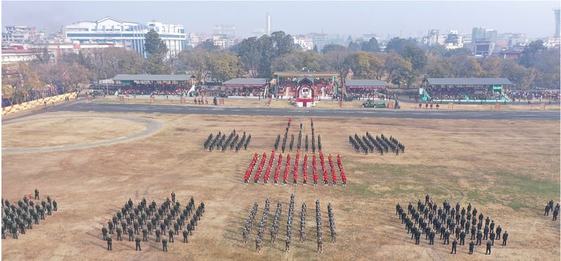 आज २६३औँ सेना दिवस मनाइँदै