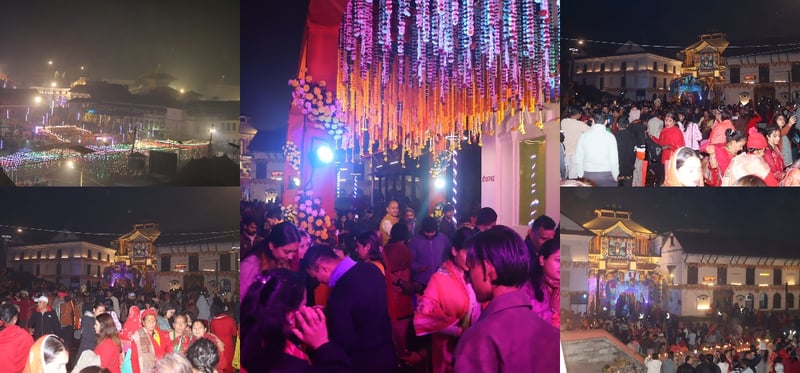 महाशिवरात्रि : पशुपतिनाथमा दर्शनार्थीसहित साधुसन्तहरूको घुइँचो (तस्बिरमा हेर्नुस्)