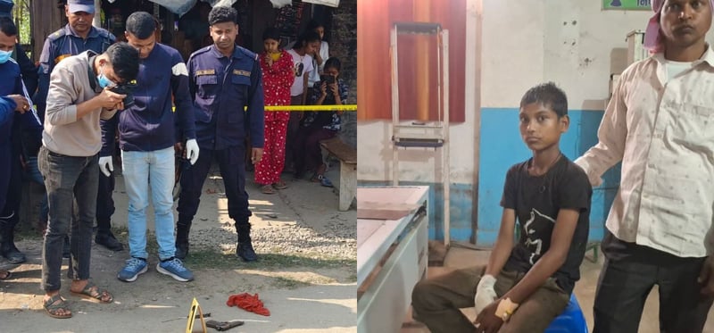 सर्लाहीमा अवैधरूपमा राखेको पेस्तोल पड्किँदा बालक घाइते
