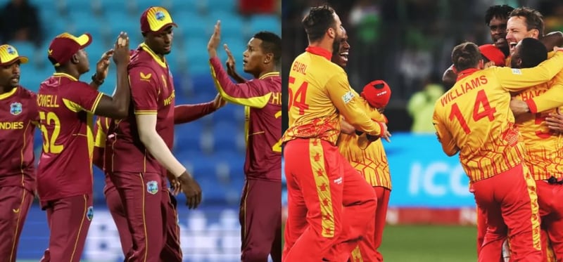 टी-२० पुरुष विश्वकप : जिम्बावेले वेस्ट इन्डिजको सामना गर्दै