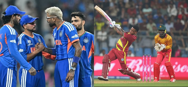 टी-२० विश्वकप : वेस्ट इन्डिजले जिम्बाब्वेलाई १०७ रनले हरायो, भारतको सेमिफाइनल यात्रा कठिन