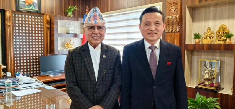 अर्थमन्त्री र चिनियाँ राजदूतबिच भेट : नेपाल-चीन आर्थिक साझेदारी सुदृढ बनाउने प्रतिबद्धता