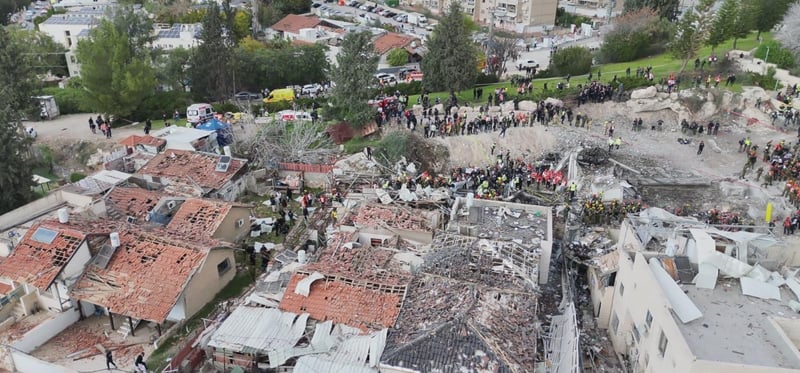 इजरायलमा इरानी क्षेप्यास्त्र प्रहार: मृतकको संख्या ९ पुग्यो