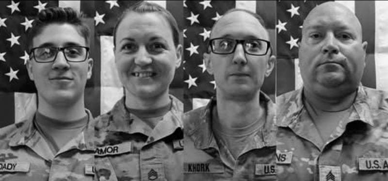 यी हुन् इरानसँगको युद्धमा मारिएका चार अमेरिकी सैनिक