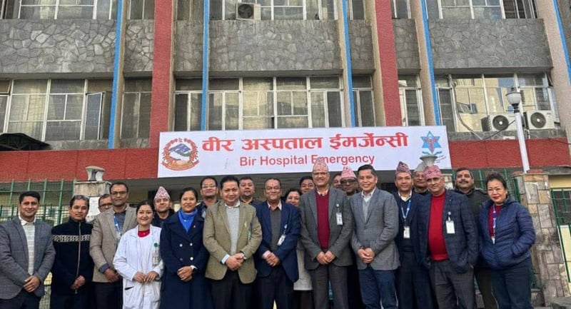 निर्वाचनका लागि वीर अस्पतालका द्रुत प्रतिकार्य स्वास्थ्य टोली तयारी अवस्थामा