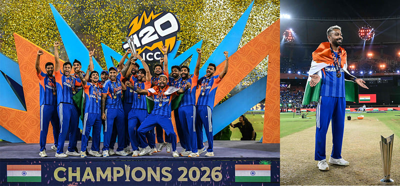 विश्वकप च्याम्पियन भारतको तीन कीर्तिमान