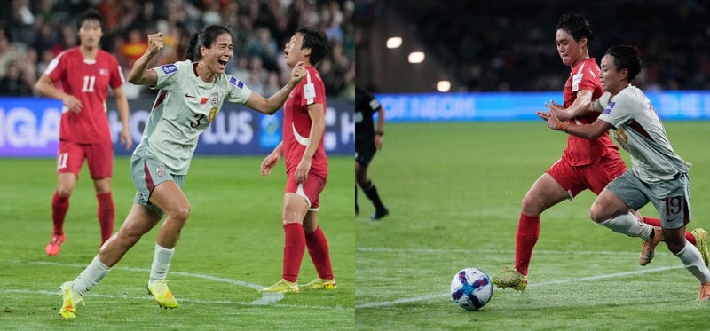 डिफेन्डिङ च्याम्पियन चीनद्वारा उत्तर कोरिया पराजित