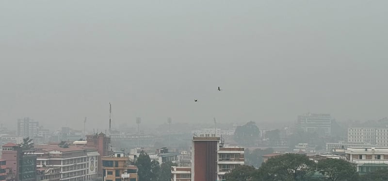 काठमाडौं विश्वमै तेस्रो प्रदूषित शहर