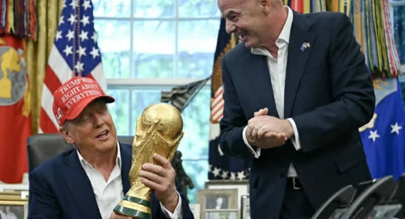 इरान विश्वकप खेल्न आउँदा सुरक्षाको जिम्मा आफैँले लिनुपर्छ : ट्रम्प