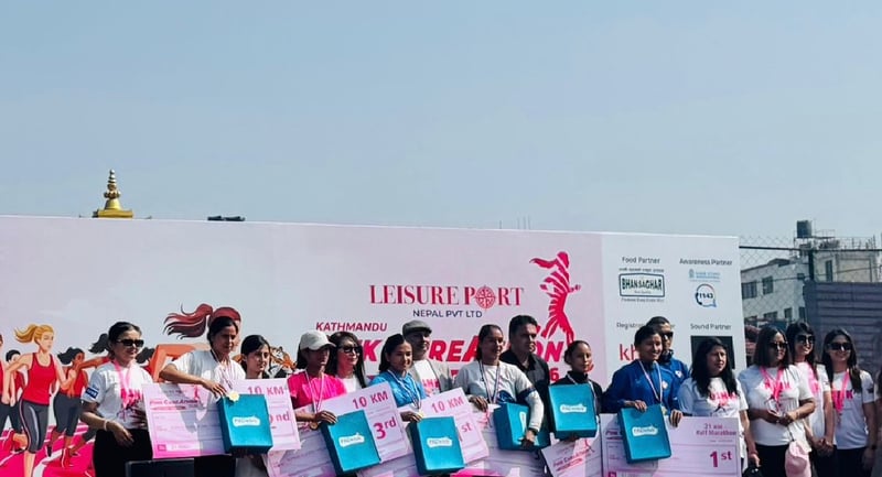 हाफ म्याराथनमा सन्तोषी श्रेष्ठ पहिलो