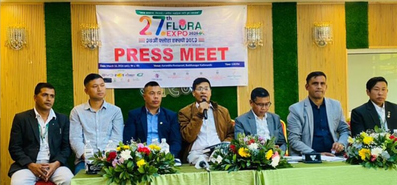 फ्लोरा एक्स्पो चैत ५ देखि ८ गतेसम्म