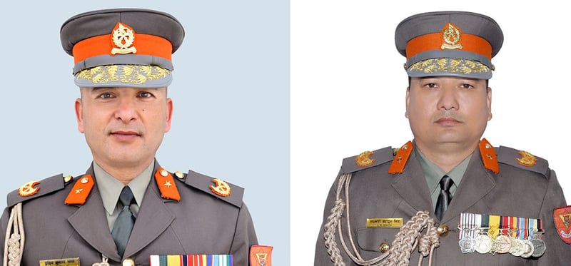 सशस्त्रमा दुई डिआइजीको पदावधि थप