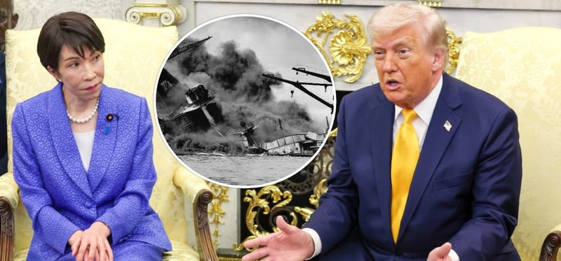 ट्रम्पको ‘पर्ल हार्बर’ ठट्टाले जापानकी प्रधानमन्त्री असहज : इरान हमलाको ‘सरप्राइज’ रणनीति सुनाए