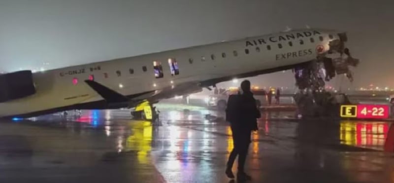 न्यूयोर्कमा विमान दुर्घटना, उडान प्रभावित