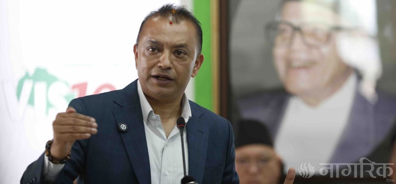 इच्छा विपरीत राजीनामा अस्वीकृत भयो, यो निर्णयको सम्मान गर्छु: गगन थापा