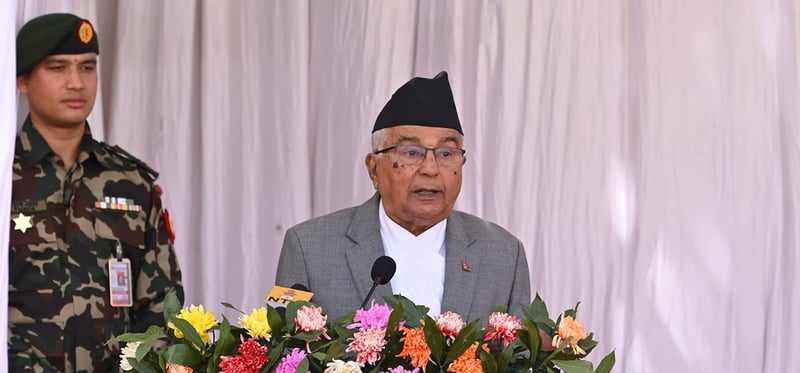 मुलुकलाई समृद्ध बनाउन एकजुट हुनुपर्नेमा राष्ट्रपतिको जोड