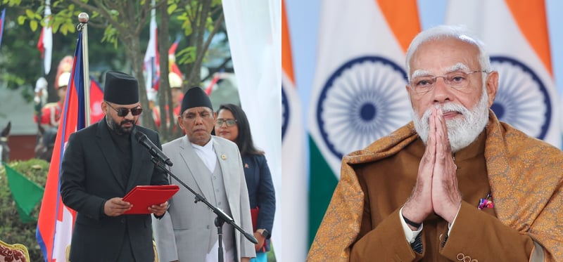 बालेन्द्रलाई मोदीको बधाई : नेपाल-भारत सम्बन्धलाई नयाँ उचाइमा पुर्याउने लक्ष्य