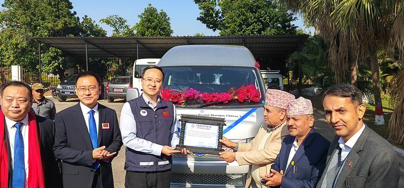 क्यान्सर अस्पताललाई चिनियाँ सहयोग