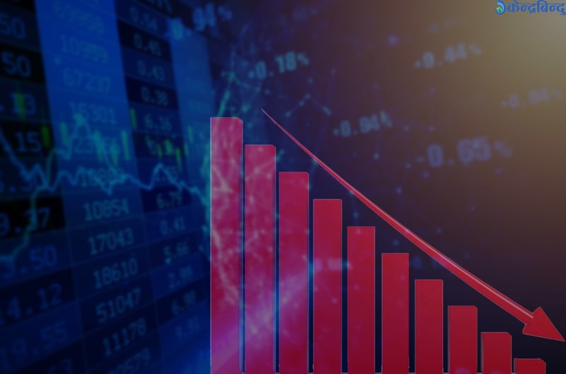 नेप्से परिसूचक एक दशमलव ६४ प्रतिशतले घट्यो