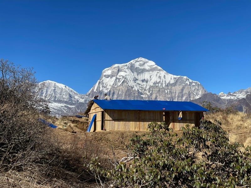 सोवाङ धुरीमा आश्रयस्थल निर्माण भएपछि ओडारमा रात कटाउनुपर्ने अवस्थाको अन्त्य