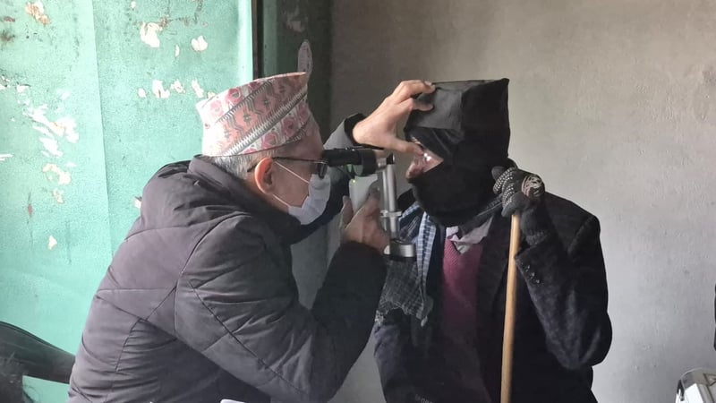 निःशुल्क स्वास्थ्य शिविरबाट ६७६ नागरिक लाभान्वित