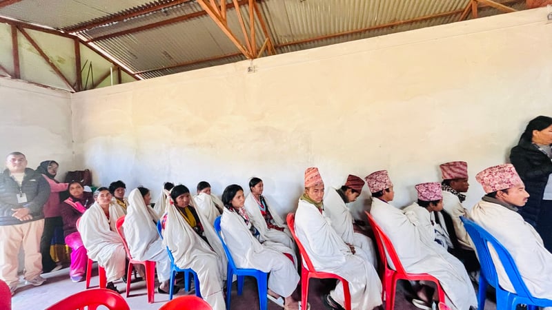 राउटे समुदायका युवायुवतीलाई प्राथमिक उपचार सम्बन्धी तालिम प्रदान