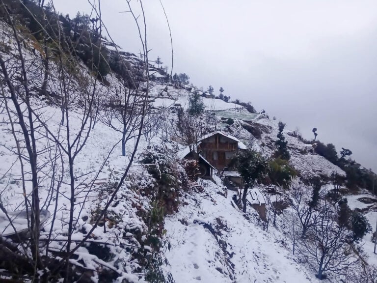 कर्णाली हिउँले सेताम्मे, हिउँदे अन्न बाली र फलफुल राम्रो हुने भन्दै स्थानीय खुसी[तस्विरमा हेर्नुहोस्]