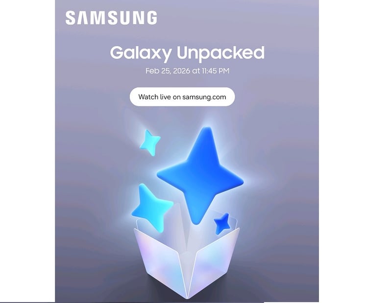 ग्यालेक्सी अनप्याक्डमा नवीनतम इनोभेसन आज राति प्रदर्शन हुने