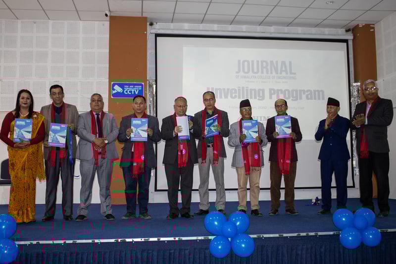 हिमालय कलेज अफ इन्जिनियरिङ्गमा ‘जर्नल अनावरण कार्यक्रम’ सम्पन्न