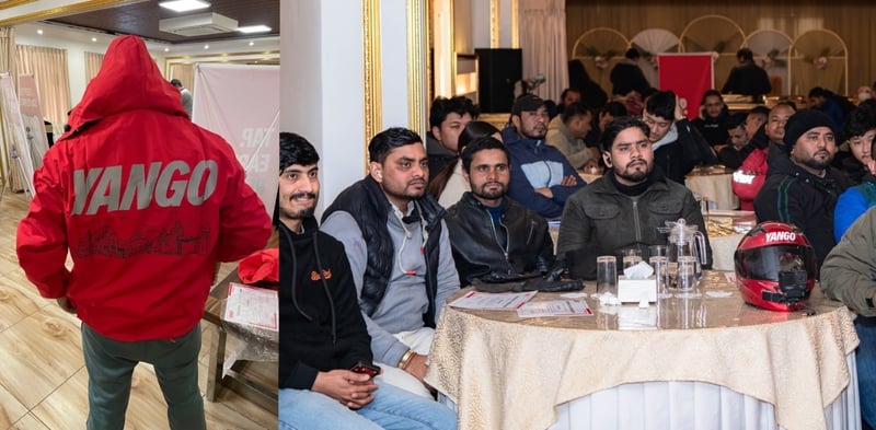 याङ्गो राइडद्वारा नयाँ ड्राइभरहरूलाई विशेष पुरस्कारसहित सम्मान कार्यक्रम आयोजना