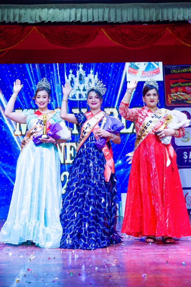 शुभेच्छालाई मिसेस नोबेल नेपाल २०२६ को ताज