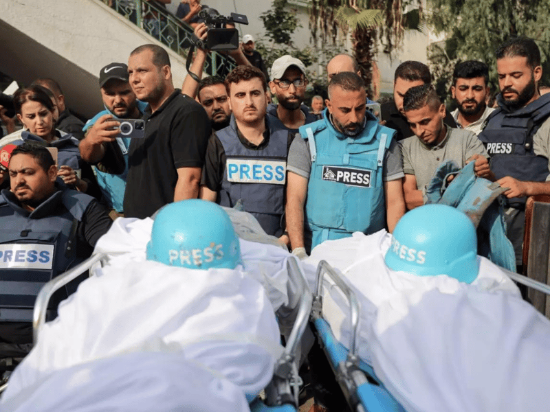 सन् २०२५ मा १२९ जना पत्रकार मारिँदा सबैभन्दा ठूलो भूमिका इजरायलको !