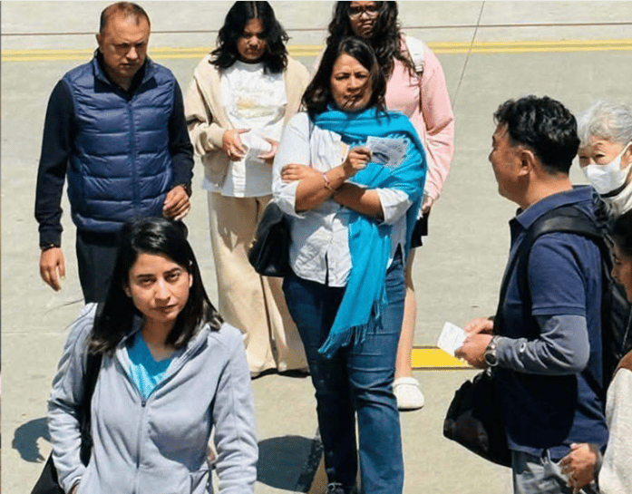 पोखरा बसाइपछि गगन थापा काठमाडौँ फिर्ता