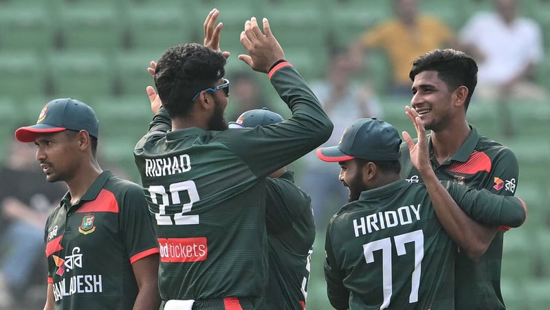 पाकिस्तानमाथि बंगलादेश ८ विकेटले विजयी