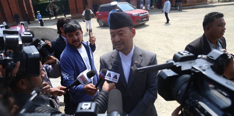 शिक्षा क्षेत्रमा पहिलो महिनाको तलब योगदान गर्ने सांसद थेबेको घोषणा