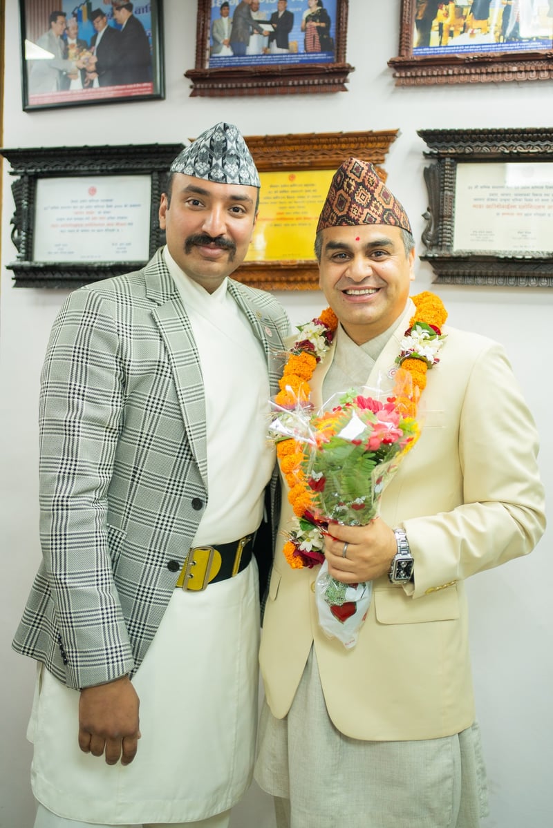 नाडाका नवनिर्वाचित अध्यक्ष उप्रेतीकाे सपथ तथा पदभार ग्रहण सम्पन्न