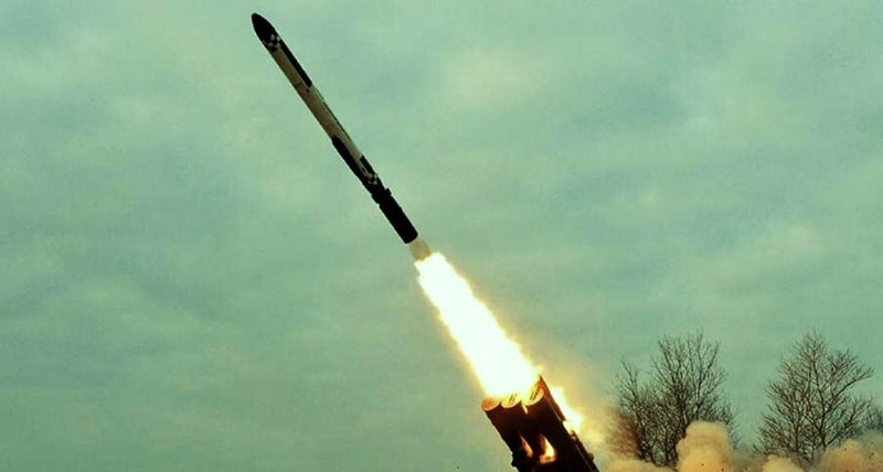 संयुक्त सैन्य अभ्यासबीच उत्तर कोरियाको मिसाइल प्रदर्शन