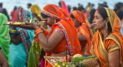 मिथिला क्षेत्रमा आज अस्ताउँदो सूर्यलाई अर्घ दिएर चैती छठ मनाइँदै