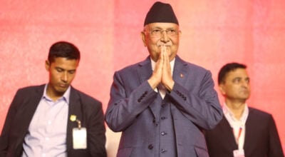 एमाले अध्यक्ष ओली चुनावी अभियानका लागि झापा जाँदै