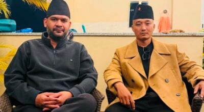 मध्यरातमा सुधन गुरुङसँगको फोटो राखेर बालेन लेख्छन्– लभ यू, ब्रदर